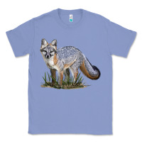 Colony Blue Gray Fox Classic Tee - LillyAllenDesigns