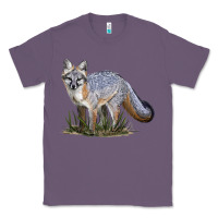 Lavender Gray Fox Classic Tee - LillyAllenDesigns