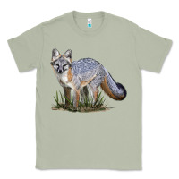 Matcha Gray Fox Classic Tee - LillyAllenDesigns