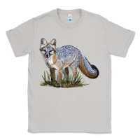 Moon Dust Gray Fox Classic Tee - LillyAllenDesigns