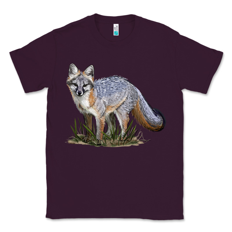 Gray Fox Classic Tee by LillyAllenDesigns | Teevron
