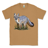 Toasted Coconut Gray Fox Classic Tee - LillyAllenDesigns