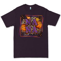 Plum basketball nana with leopard Premium Tee - Zillion Design Studio