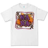 White basketball nana with leopard Premium Tee - Zillion Design Studio