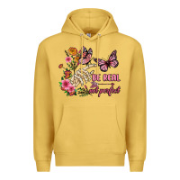 Antique Gold be real not perfect Premium Hoodie - JahusDesignShop