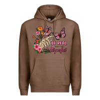Chestnut be real not perfect Premium Hoodie - JahusDesignShop