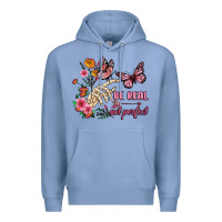 Colony Blue be real not perfect Premium Hoodie - JahusDesignShop