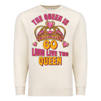Sandshell the queen is 60 long live the queen Premium Sweatshirt - Jasminsmagicworld