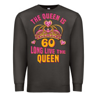 The Queen Is 60 Long Live The Queen Premium Sweatshirt | Teevron