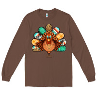 Chestnut thanksgiving turkey Long Sleeve Tee - Jasminsmagicworld