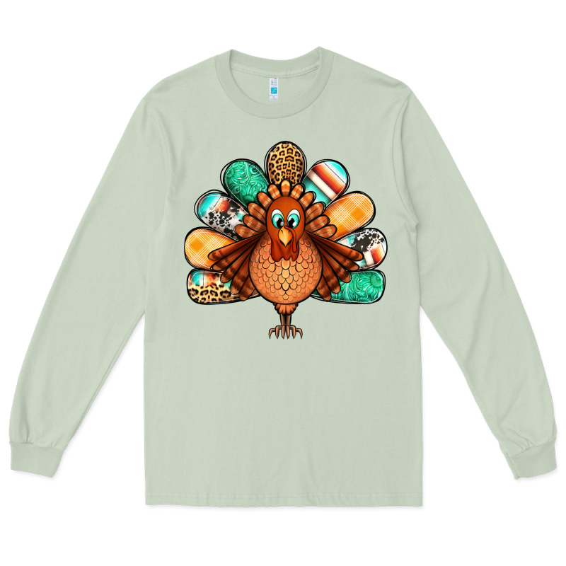 Thanksgiving Turkey Long Sleeve Tee by Jasminsmagicworld | Teevron
