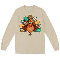Mushroom thanksgiving turkey Long Sleeve Tee - Jasminsmagicworld