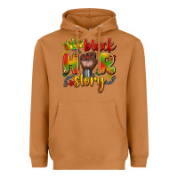 Meerkat black her story Heavyweight Hoodie - Artiststas