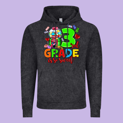 3 Rd Grade Is So Sweet Vintage Hoodie Designed By Adodesignshop