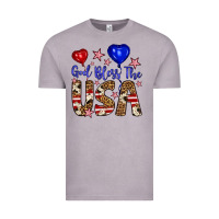 Vintage Zinc god bless the usa Vintage Tee - Artiststas