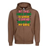 Chestnut at the dance studio is where i spend  most of my d Zipper Hoodie - MaliasSmallBusiness