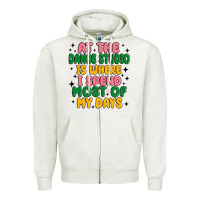 Oatmeal Heather at the dance studio is where i spend  most of my d Zipper Hoodie - MaliasSmallBusiness