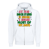 White at the dance studio is where i spend  most of my d Zipper Hoodie - MaliasSmallBusiness