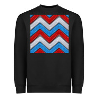 Black Glitter 4th of July Seamless Pattern Heavyweight Sweatshirt - BundleAndBundleShop