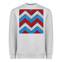 Heather Grey Glitter 4th of July Seamless Pattern Heavyweight Sweatshirt - BundleAndBundleShop