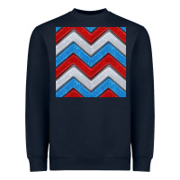 Navy Glitter 4th of July Seamless Pattern Heavyweight Sweatshirt - BundleAndBundleShop
