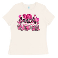 Bone cancer picked the wrong girl Ladies Tee - RanaPortraitStore