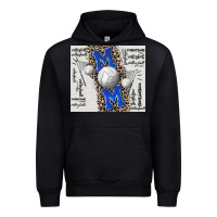 Black volleyball mom blue mother's day Urban Hoodie - CowGirlArtShop