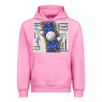 Fuchsia Pink volleyball mom blue mother's day Urban Hoodie - CowGirlArtShop