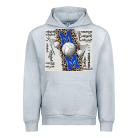 Heather Grey volleyball mom blue mother's day Urban Hoodie - CowGirlArtShop
