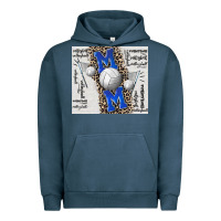 Pigment Midnight Navy volleyball mom blue mother's day Urban Hoodie - CowGirlArtShop