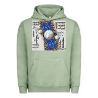 Pigment Oil Green volleyball mom blue mother's day Urban Hoodie - CowGirlArtShop