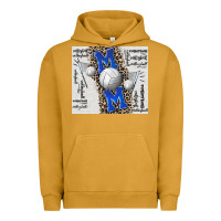 Pigment Peanut Butter volleyball mom blue mother's day Urban Hoodie - CowGirlArtShop