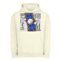 Pigment Pistachio volleyball mom blue mother's day Urban Hoodie - CowGirlArtShop