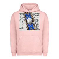 Pigment Salmon volleyball mom blue mother's day Urban Hoodie - CowGirlArtShop