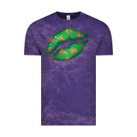 Cloud Purple St. Patrick's Day Lip Vintage Tee - Jasminsmagicworld