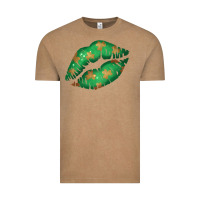 Vintage Coffee St. Patrick's Day Lip Vintage Tee - Jasminsmagicworld