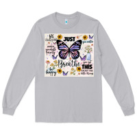 Moon Dust just breathe Long Sleeve Tee - JahusDesignShop