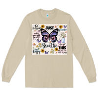 Mushroom just breathe Long Sleeve Tee - JahusDesignShop