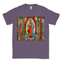 Lavender our lady of Guadalupe serape Classic Tee - BarkalooDesign