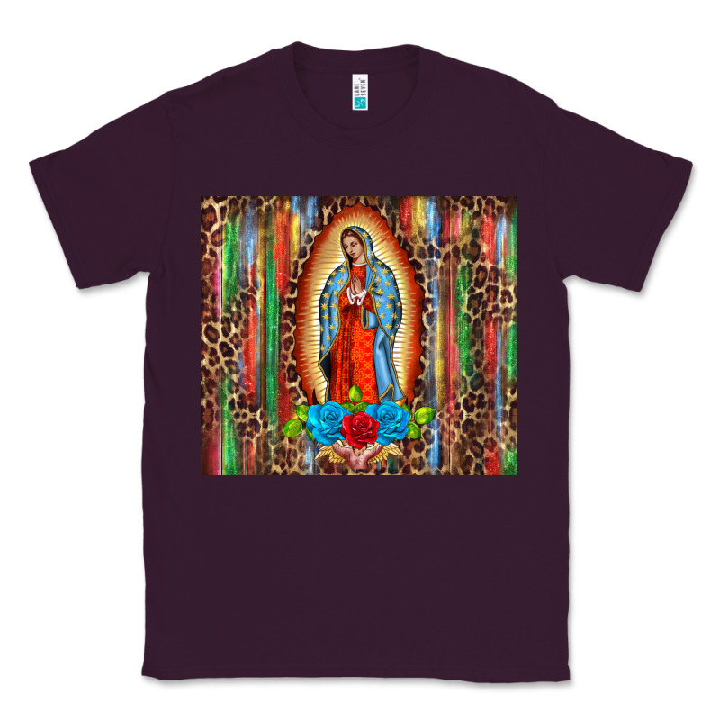 Our Lady Of Guadalupe Serape Classic Tee by BarkalooDesign | Teevron