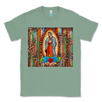 Sage our lady of Guadalupe serape Classic Tee - BarkalooDesign
