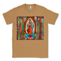 Toasted Coconut our lady of Guadalupe serape Classic Tee - BarkalooDesign