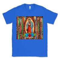 True Royal our lady of Guadalupe serape Classic Tee - BarkalooDesign