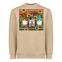 Mushroom western gnomes cactus sunflowers serape wooden leopard gemstone Heavyweight Sweatshirt - Artiststas