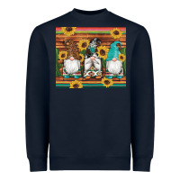 Western Gnomes Cactus Sunflowers Serape Wooden Leopard Gemstone Heavyweight Sweatshirt | Teevron