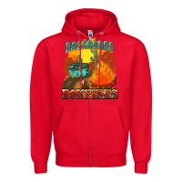 Red backroads and bonfire Zipper Hoodie - NancyCooperArtShop