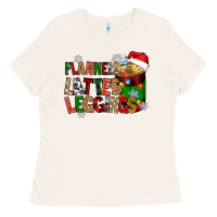 Bone flannels lattes Ladies Tee - Zillion Design Studio