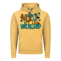 Vintage Mustard made to worship Vintage Hoodie - Artiststas