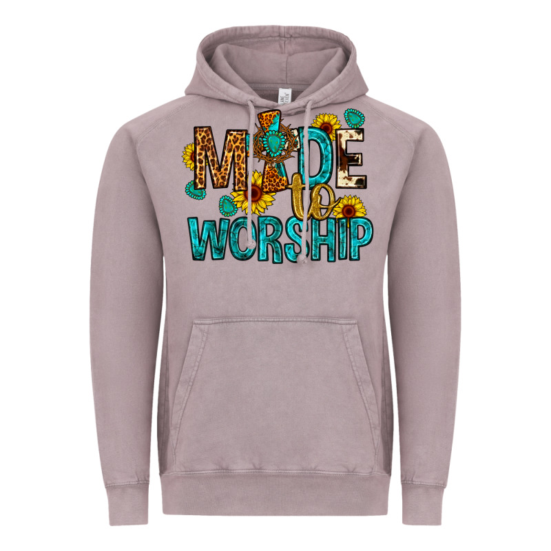 Made To Worship Vintage Hoodie by Artiststas | Teevron