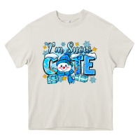 Cream im snow cute Heavy Core Tee - Zillion Design Studio